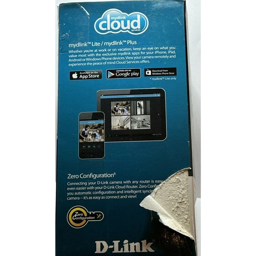 D-Link Record & Playback Wi-Fi Camera with Remote Viewing (DCS-942L)
